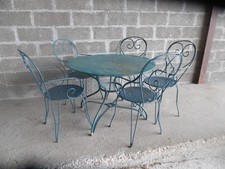 ANCIEN SALON DE JARDIN FER