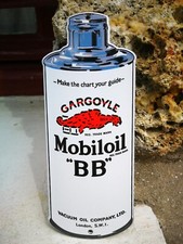 Plaque émaillée MOBILOIL GARGOYLE enamel sign no YACCO ESSO SHELL BP ENERGOL