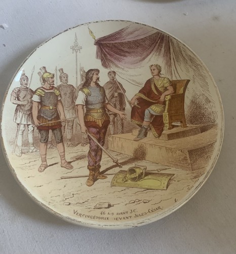 Assiette decorative ancienne - assiette,