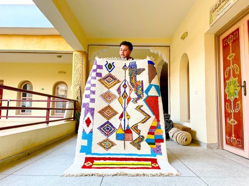 Tapis marocain luxe en - luxe,