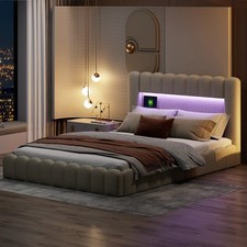 Lit coffre 140x200 design - coffre,