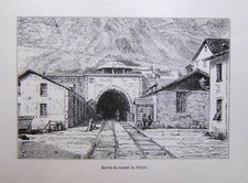 Gravure savoie entrée du - :,