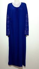Abaya Robe Maxi Djellaba Robe de Soirée Robe en Jersey Robe Stretch S - 2XL