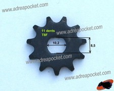 Pignon 11 dents T8F 9mm