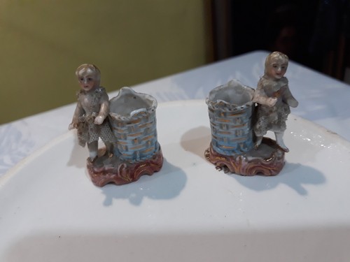 Paire sujets miniature - , objet