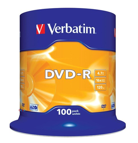 Dvd verbatim 7 - 4.7, 16x