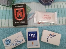 lot de 5 mini savons d'invité pour collection - lot 5