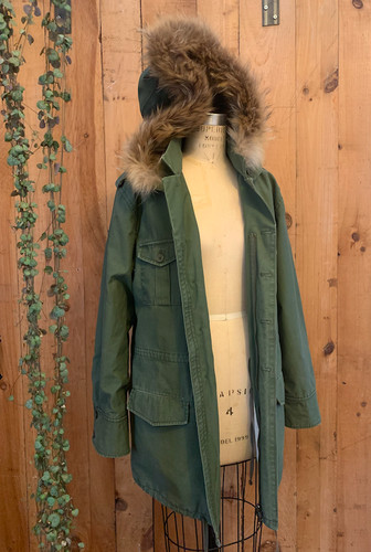 Oversized military parka - ,