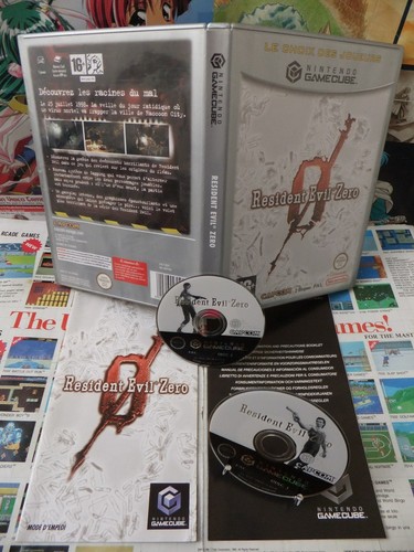 Game cube resident evil zero - game,