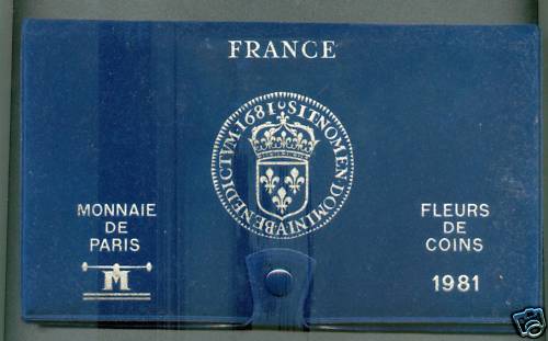 Fdc coffret fleur - fleur, coins