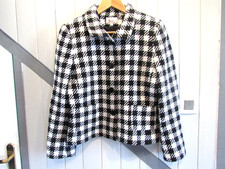 VESTE COURTE PIED DE COQ T 38 ALOUETTE