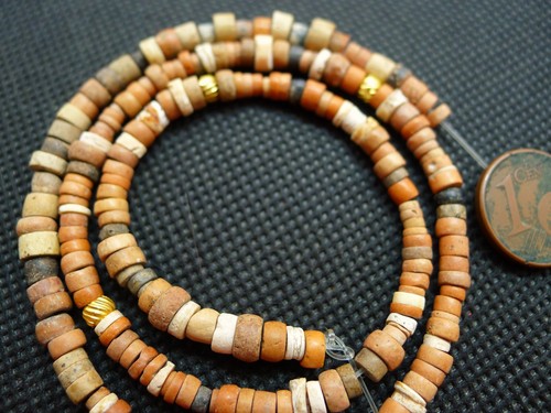 Perles terre cuite ancien - cuite,