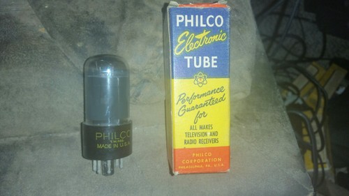 Philco 6w6gt nos tested - philco,