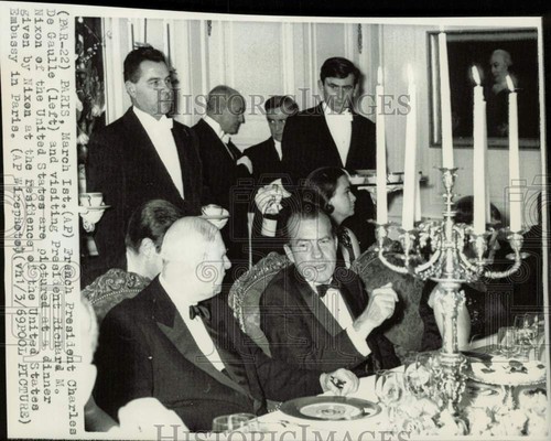 1969 press photo president - press,