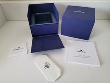 Ensemble écrin bleue montre