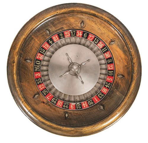 Vintage table top - table, roulette