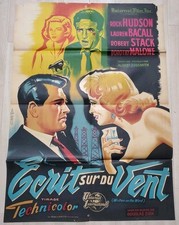 Affiche Originale ECRIT SUR DU VENT  60X80