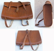 CARTABLE CUIR - SAC D'ECOLE -