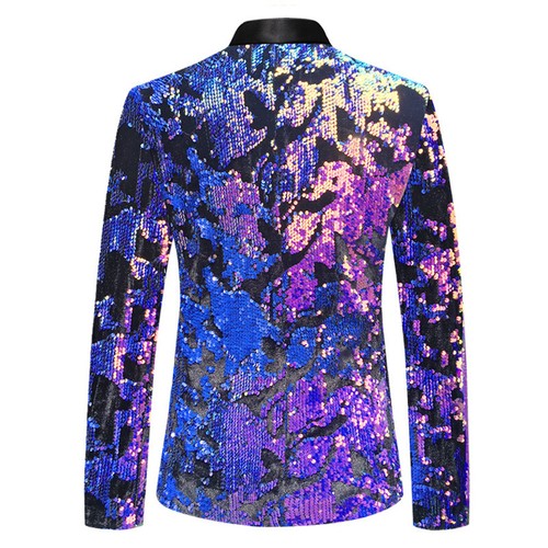Hommes paillette veste - veste, sequin