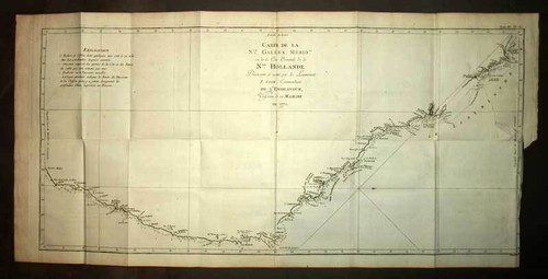 Carte cote australie - carte, l'australie