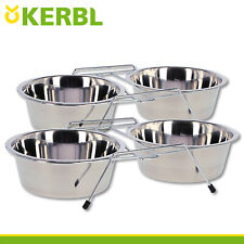 2x Bol Double Stand Nourriture