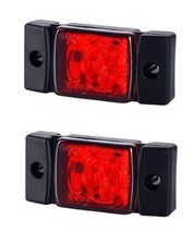 #2x Rouge 12/24V LED Arrière