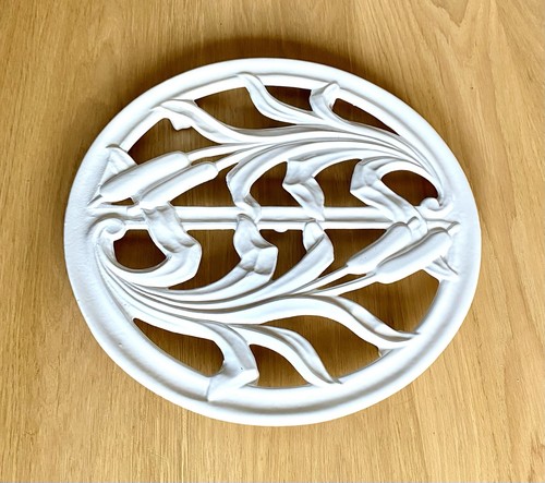 Grand dessous plat fonte - de,
