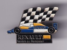 RARE PINS PIN'S .. F1 AUTO CAR PROST RENAULT ELF TEAM VENTES AU PERSONNEL ~GA