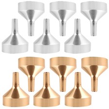 12 Pcs Petit Entonnoir Métal
