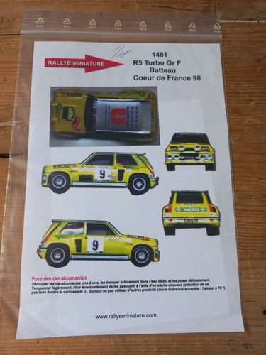 Decals ref 1461 r5 - 1/18,