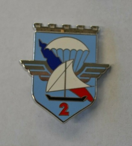 Insigne metal 2eme compagnie - insigne,