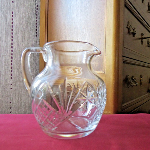 Broc eau en cristal - en,