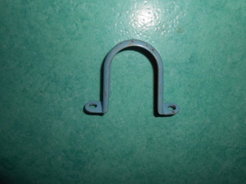 Collier bleu fixation tablier