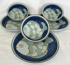 3 Assiettes et 3 bols