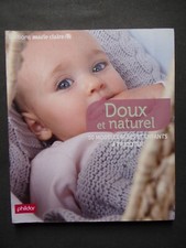 § livre laine tricot DOUX ET NATUREL - bébés et enfants - Marie Claire - Phildar