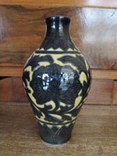 ANCIEN VASE CHINOIS LOTUS