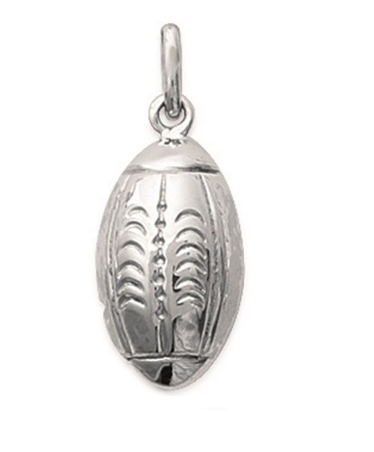 Pendentif ballon rugby en - rugby,