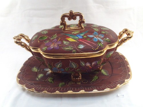 Soupière plat présentoir - et,
