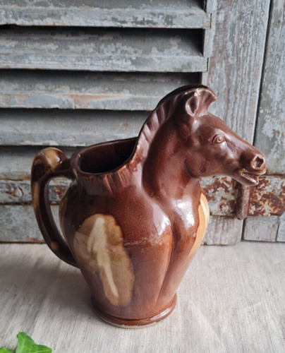 Ancien pichet barbotine - pichet,