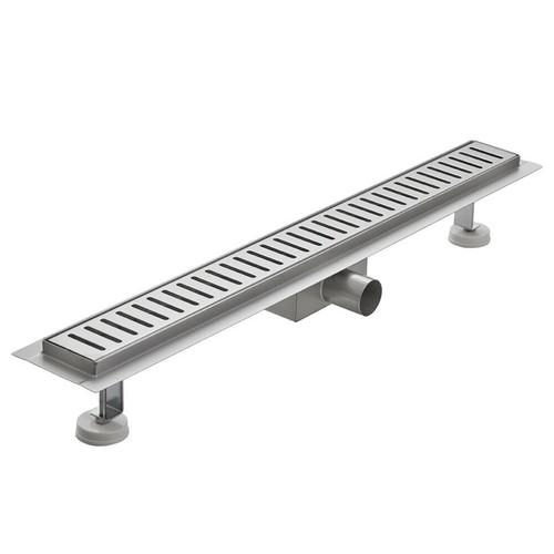 Caniveau douche acier inox - caniveau,