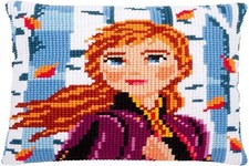 Kit de broderie au point de croix pour coussin Motif Disney 40 x 40 cm colori...