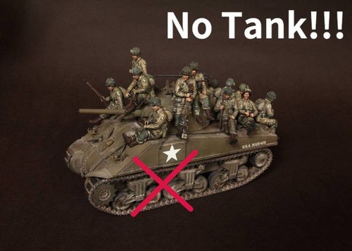 14pcs resin model kit us - 1/35,