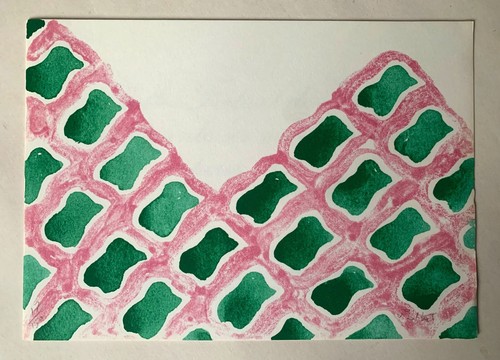 Claude viallat lithographie - -,