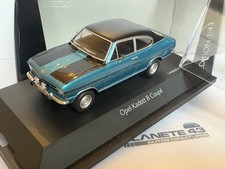 SCHUCO OPEL KADETT B COUPE RALLYE BLAU 1/43