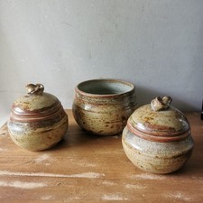 Série De Pots En Grès