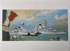 Escadre dans la rade de Brest