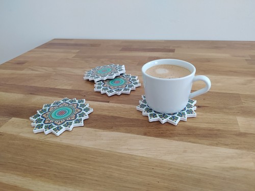 Set sous verre en - de, sous-verre