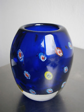 Vase Cristal soufflé coloré