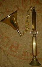 1 rosace plafonnier en laiton