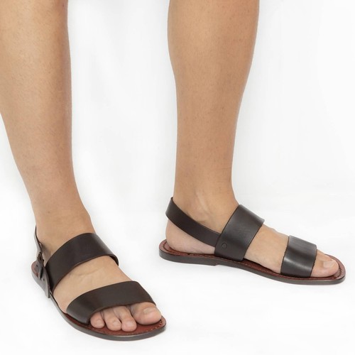 Homme sandales hommes cuir